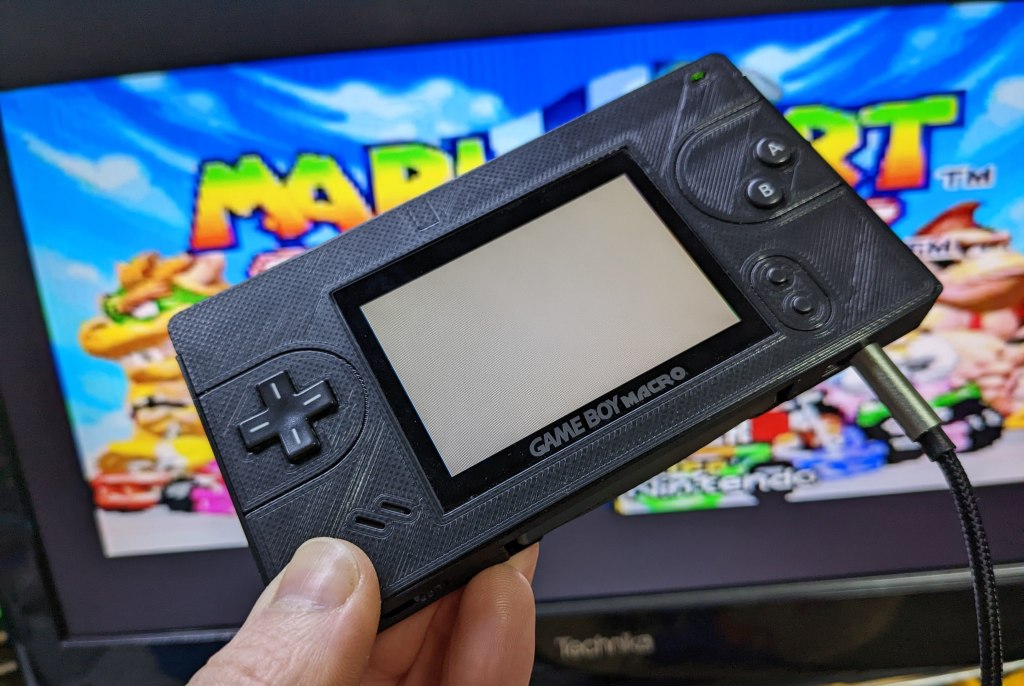 Gameboy macro TV out the cheap way